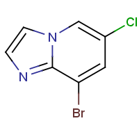 CAS:957187-27-8 | OR110712 | 8-Bromo-6-chloroimidazo[1,2-a]pyridine