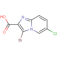 CAS:923225-00-7 | OR110746 | 3-Bromo-6-chloroimidazo[1,2-a]pyridine-2-carboxylic acid