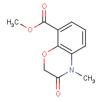 CAS:1017273-27-6 | OR110752 | Methyl 4-methyl-3-oxo-3,4-dihydro-2H-1,4-benzoxazine-8-carboxylate