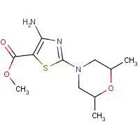 CAS: 1427460-19-2 | OR110768 | Methyl 4-amino-2-(2,6-dimethylmorpholin-4-yl)-1,3-thiazole-5-carboxylate