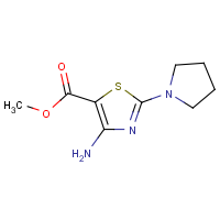 CAS: 99967-76-7 | OR110769 | Methyl 4-amino-2-pyrrolidin-1-yl-1,3-thiazole-5-carboxylate