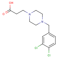 CAS:1155622-26-6 | OR110780 | 3-[4-(3,4-Dichlorobenzyl)piperazin-1-yl]propanoic acid