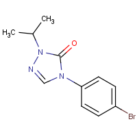 CAS:  | OR110810 | 4-(4-Bromophenyl)-2-isopropyl-2,4-dihydro-3H-1,2,4-triazol-3-one