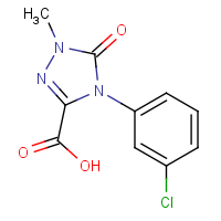 CAS: 1355170-45-4 | OR110813 | 4-(3-Chlorophenyl)-1-methyl-5-oxo-4,5-dihydro-1H-1,2,4-triazole-3-carboxylic acid