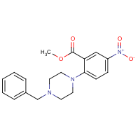 CAS:381195-04-6 | OR110832 | Methyl 2-(4-benzylpiperazin-1-yl)-5-nitrobenzoate
