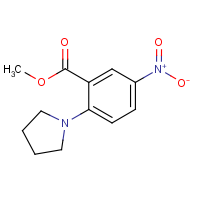 CAS:259269-68-6 | OR110838 | Methyl 5-nitro-2-pyrrolidin-1-ylbenzoate