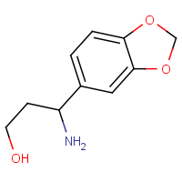 CAS: 113511-45-8 | OR110844 | 3-Amino-3-(1,3-benzodioxol-5-yl)propan-1-ol