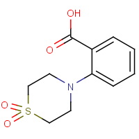 CAS: 400878-25-3 | OR110855 | 2-(1,1-Dioxidothiomorpholin-4-yl)benzoic acid