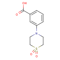 CAS: 763073-96-7 | OR110856 | 3-(1,1-Dioxidothiomorpholin-4-yl)benzoic acid