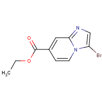 CAS: 1251033-23-4 | OR110864 | Ethyl 3-bromoimidazo[1,2-a]pyridine-7-carboxylate
