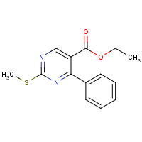CAS: 77995-06-3 | OR110866 | Ethyl 2-(methylthio)-4-phenylpyrimidine-5-carboxylate