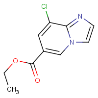 CAS: 1823330-95-5 | OR110907 | Ethyl 8-chloroimidazo[1,2-a]pyridine-6-carboxylate