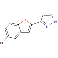 CAS:666822-10-2 | OR110917 | 3-(5-Bromo-1-benzofuran-2-yl)-1H-pyrazole