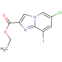 CAS:1033463-34-1 | OR110938 | Ethyl 6-chloro-8-iodoimidazo[1,2-a]pyridine-2-carboxylate