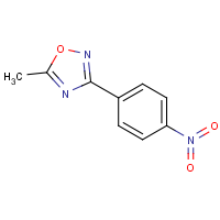 CAS:25283-96-9 | OR110939 | 5-Methyl-3-(4-nitrophenyl)-1,2,4-oxadiazole