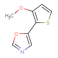 CAS:1823869-45-9 | OR110987 | 5-(3-Methoxythien-2-yl)-1,3-oxazole