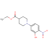 CAS: 927699-09-0 | OR110991 | Ethyl 1-(3-hydroxy-4-nitrophenyl)piperidine-4-carboxylate