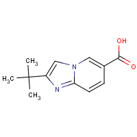 CAS:1248085-24-6 | OR110993 | 2-tert-Butylimidazo[1,2-a]pyridine-6-carboxylic acid