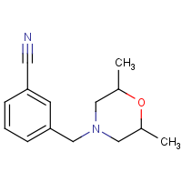 CAS: 1016709-98-0 | OR111038 | 3-[(2,6-Dimethylmorpholin-4-yl)methyl]benzonitrile