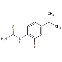 CAS: 724426-94-2 | OR111042 | N-(2-Bromo-4-isopropylphenyl)thiourea