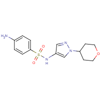 CAS:1858251-36-1 | OR111058 | 4-Amino-N-(1-tetrahydro-2H-pyran-4-yl-1H-pyrazol-4-yl)benzenesulfonamide