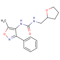 CAS:1858255-75-0 | OR111066 | N-(5-Methyl-3-phenylisoxazol-4-yl)-N'-(tetrahydrofuran-2-ylmethyl)urea