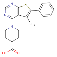 CAS: 1980086-53-0 | OR111075 | 1-(5-Methyl-6-phenylthieno[2,3-d]pyrimidin-4-yl)piperidine-4-carboxylic acid