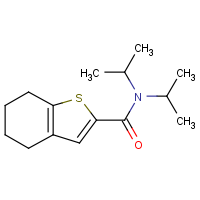 CAS:1980039-86-8 | OR111129 | N,N-Diisopropyl-4,5,6,7-tetrahydro-1-benzothiophene-2-carboxamide