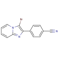 CAS:158958-90-8 | OR111171 | 4-(3-Bromoimidazo[1,2-a]pyridin-2-yl)benzonitrile