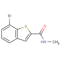 CAS: | OR111178 | 7-Bromo-N-methyl-1-benzothiophene-2-carboxamide