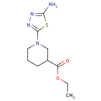 CAS:2109229-22-1 | OR111196 | Ethyl 1-(5-amino-1,3,4-thiadiazol-2-yl)piperidine-3-carboxylate