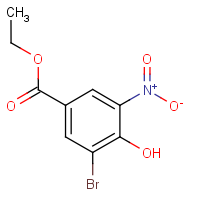 CAS: 141778-85-0 | OR111201 | Ethyl 3-bromo-4-hydroxy-5-nitrobenzoate