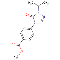 CAS: | OR111222 | Methyl 4-(1-isopropyl-5-oxo-4,5-dihydro-1H-pyrazol-4-yl)benzoate