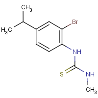 CAS:2197054-84-3 | OR111241 | N-(2-Bromo-4-isopropylphenyl)-N'-methylthiourea
