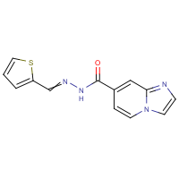 CAS:2197064-20-1 | OR111246 | N'-[Thien-2-ylmethylene]imidazo[1,2-a]pyridine-7-carbohydrazide