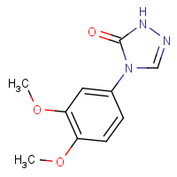 CAS:2197053-18-0 | OR111247 | 4-(3,4-Dimethoxyphenyl)-2,4-dihydro-3H-1,2,4-triazol-3-one