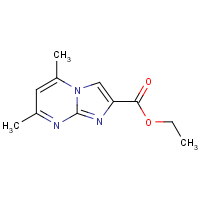 CAS:76075-25-7 | OR111265 | Ethyl 5,7-dimethylimidazo[1,2-a]pyrimidine-2-carboxylate