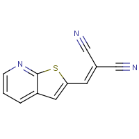 CAS:  | OR111277 | (Thieno[2,3-b]pyridin-2-ylmethylene)malononitrile