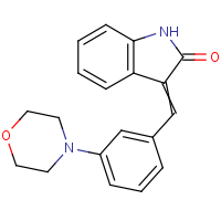 CAS: | OR111290 | 3-(3-Morpholin-4-ylbenzylidene)-1,3-dihydro-2H-indol-2-one