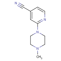 CAS:1016501-27-1 | OR111296 | 2-(4-Methylpiperazin-1-yl)isonicotinonitrile