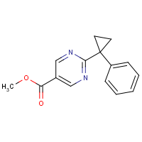 CAS: | OR111309 | Methyl 2-(1-phenylcyclopropyl)pyrimidine-5-carboxylate