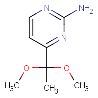 CAS: 106157-85-1 | OR111311 | 4-(1,1-Dimethoxyethyl)pyrimidin-2-amine