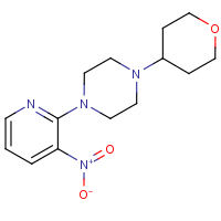 CAS: 2108487-21-2 | OR111334 | 1-(3-Nitropyridin-2-yl)-4-tetrahydro-2H-pyran-4-ylpiperazine