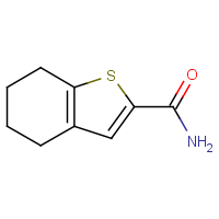 CAS:  | OR111338 | 4,5,6,7-Tetrahydro-1-benzothiophene-2-carboxamide