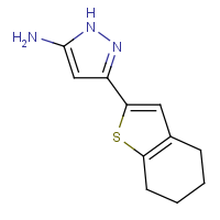 CAS:  | OR111343 | 3-(4,5,6,7-Tetrahydro-1-benzothiophen-2-yl)-1H-pyrazol-5-amine