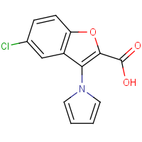 CAS:499211-98-2 | OR111346 | 5-Chloro-3-(1H-pyrrol-1-yl)-1-benzofuran-2-carboxylic acid