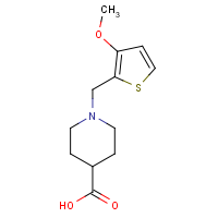 CAS: 2109414-99-3 | OR111357 | 1-[(3-Methoxythien-2-yl)methyl]piperidine-4-carboxylic acid
