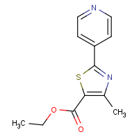 CAS:89401-54-7 | OR111386 | Ethyl 4-methyl-2-pyridin-4-yl-1,3-thiazole-5-carboxylate