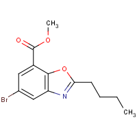 CAS:  | OR111397 | Methyl 5-bromo-2-butyl-1,3-benzoxazole-7-carboxylate