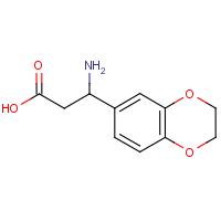 CAS:138621-63-3 | OR111399 | 3-Amino-3-(2,3-dihydro-1,4-benzodioxin-6-yl)propanoic acid